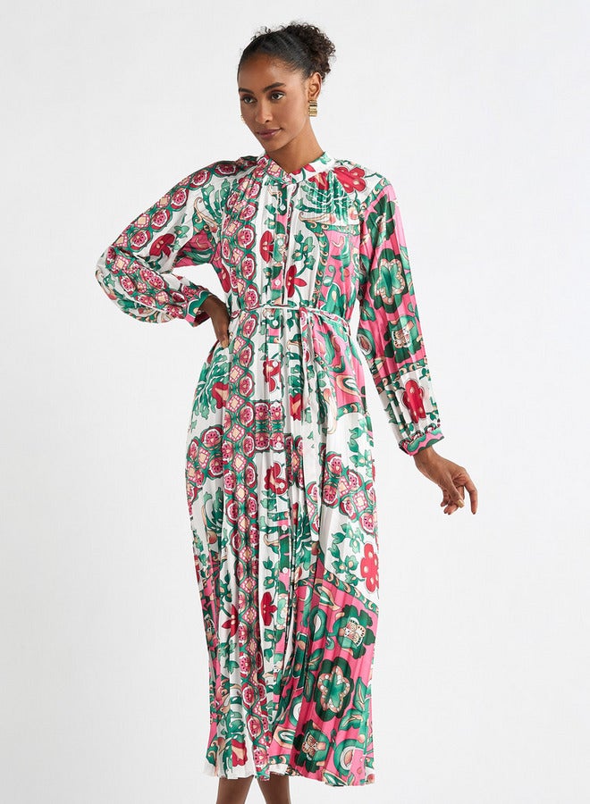 Splash FAV Floral Print Dress - Image 1