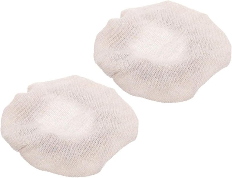 Fermentation Jar Cloth Lid 2pcs Set, Breathable Glass Jar Cover for Sourdough Starter, Reusable Bottle Caps for Kitchen Fermentation and Food Storage - Image 1