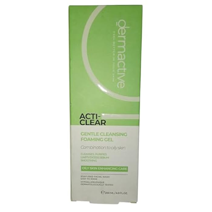 مجموعة ديرم آكتيف أكتي-كلير – غسول لطيف 200 مل + كريم مطفٍ ومرطب 50 مل – عناية متكاملة للبشرة الدهنية والمختلطة – ينقي المسام ويقلل اللمعان – جودة فرنسية أصلية - Image 4