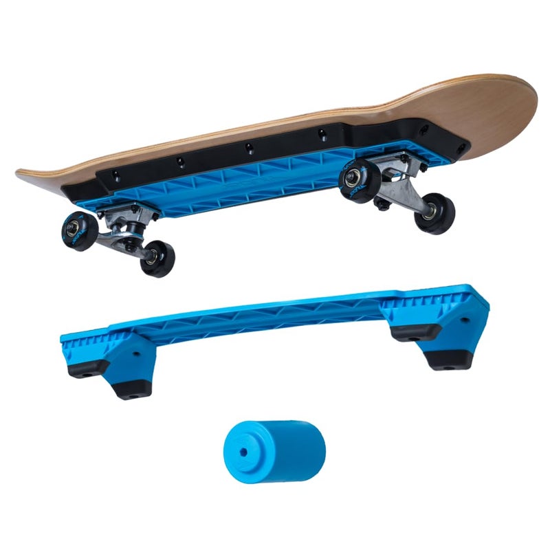 Flybar 3 in-1 Learn to Skate â€“ Complete Skateboard for Beginners, Balance Board, Skateboard Accessories, Learn Skate Tricks Fast and Easy, Ollies, Backflips, Durable, Boys, Girls, Ages 6+, 100 lbs - Image 1