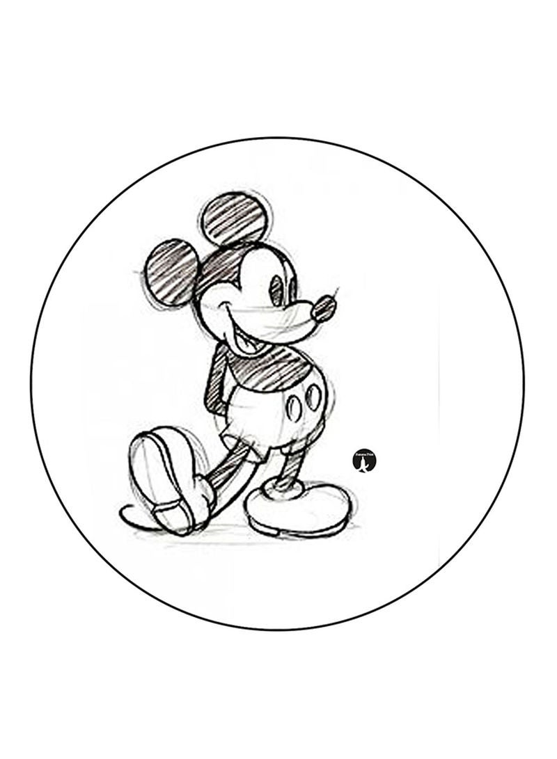RKN Disney Printed Mouse Pad  Black/White