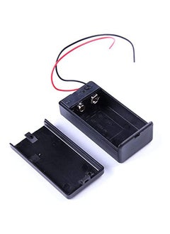 Battery Holder Box Case 9V With Wire Lead On-Off Switch And Cover