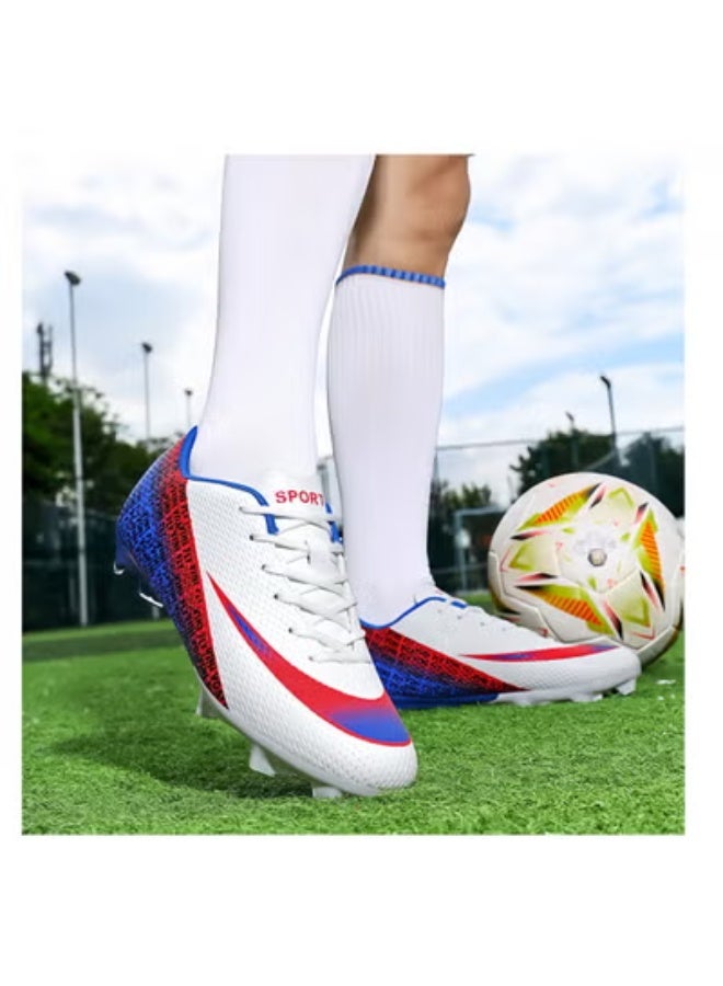 سكت شيكترو أحذية كرة قدم جديدة منخفضة الارتفاع للرجال والنساء، أحذية تدريب عشبية - Image 2