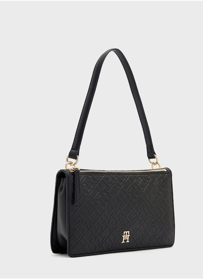 TOMMY HILFIGER - Refined Shoulder Bag Mono - Image 1