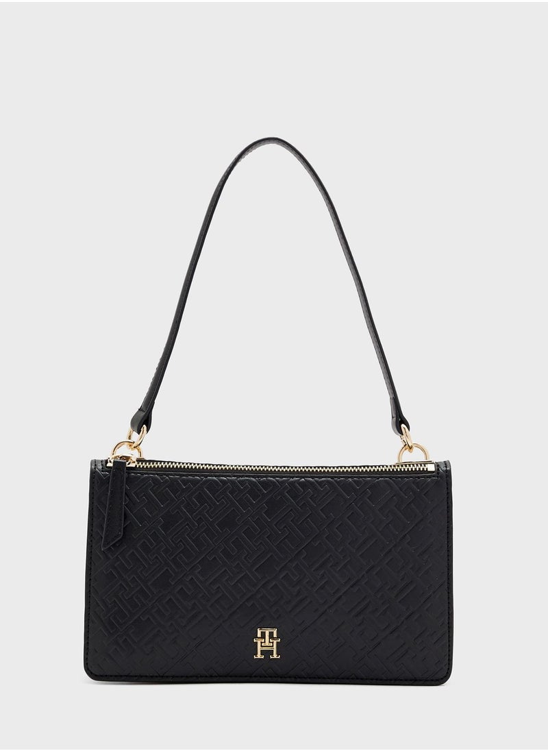TOMMY HILFIGER - Refined Shoulder Bag Mono - Image 1