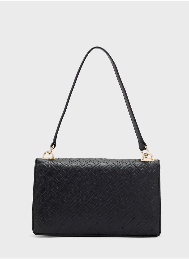 TOMMY HILFIGER - Refined Shoulder Bag Mono - Image 1