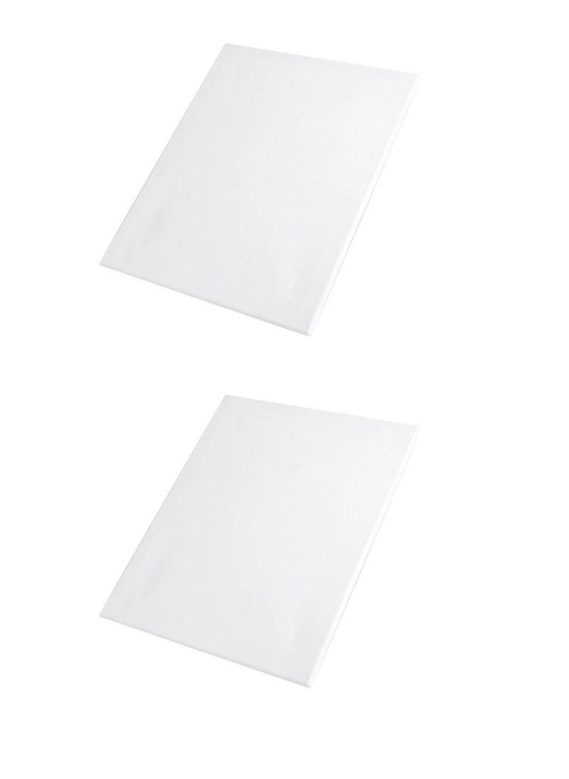 Generic - A3 Size White Blank Canvas Board 30 x 40 CM  Pack of 2 - Image 1