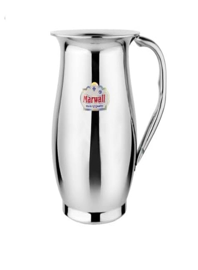 Marwall Stainless Steel Water Jug 2000ml (SUPREMO, 2 Ltrs) - Image 1