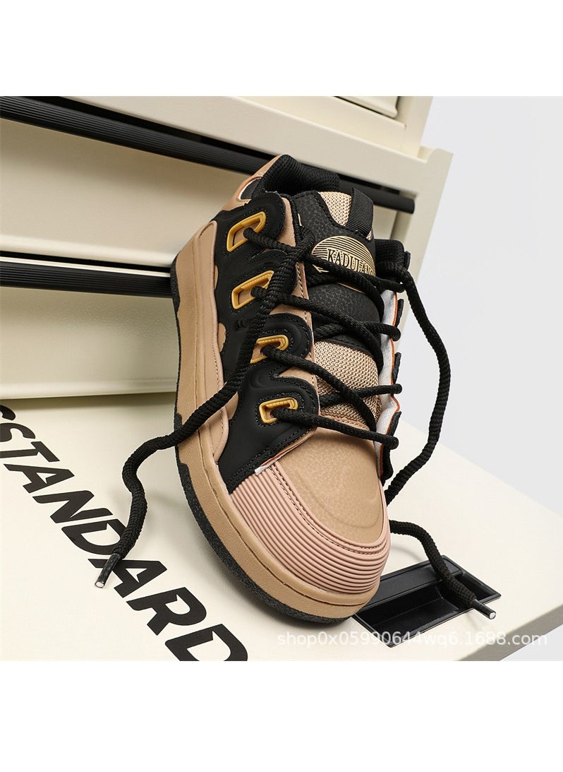 KUYING New Thick Sole Elevated Board Shoes  - Image 2