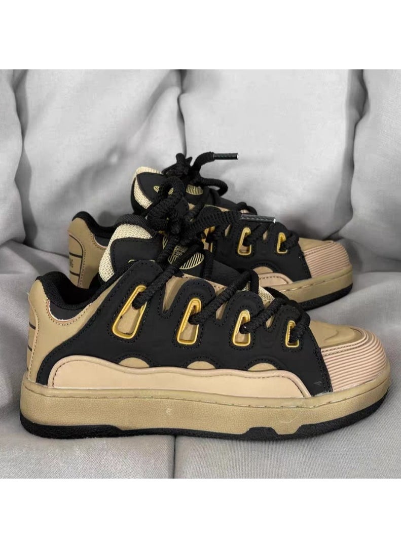 KUYING New Thick Sole Elevated Board Shoes  - Image 5