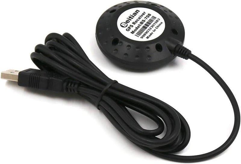 Beitian جهاز استقبال GPS بيتيان ثنائي GLONASS RS-232 موصل USB أنثوي مقاوم للماء BS-708 - Image 5
