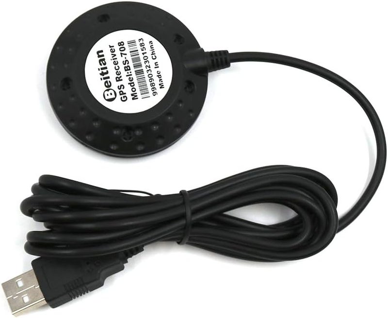 Beitian جهاز استقبال GPS بيتيان ثنائي GLONASS RS-232 موصل USB أنثوي مقاوم للماء BS-708 - Image 3