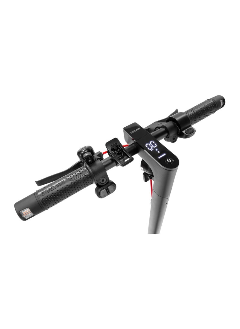 Ducati - Pro1 Evo Advanced Electric Scooter | 350W Powerful Motor, Turn Signals, 10” Air Tyres, Dual Braking System | 25Km Range, Led Display, 4 Driving Modes, Max Load 100Kg | Black - Image 1