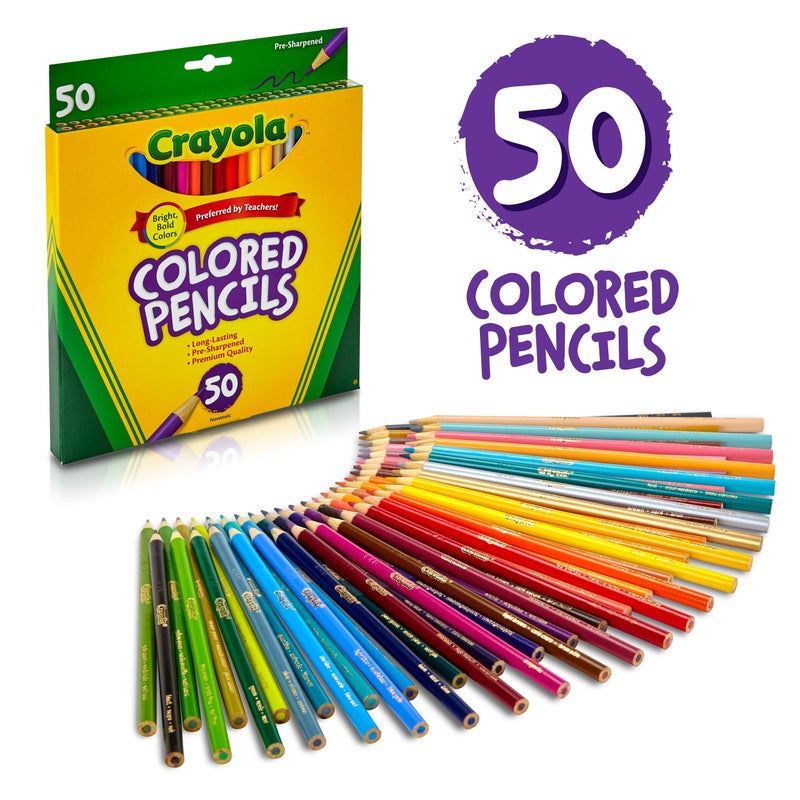 Crayola Colored Pencils, 50 Count - Image 3