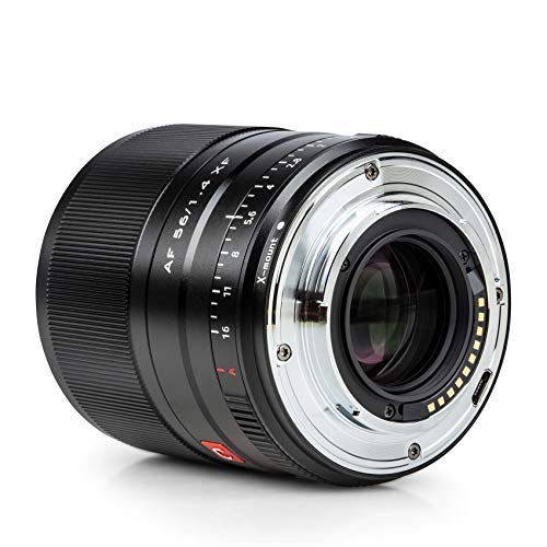VILTROX 56mm F1.4 STM APS-C Frame Auto Focus Standard Prime Lens for Fuji Fujifilm X-Mount Mirrorless Digital Camera X-M1 X-H1 X-PRO3 X-PRO2 X-T4 X-T3 X-T2 X-S10 X-T30 X-T20 X-T200 Black - Image 2