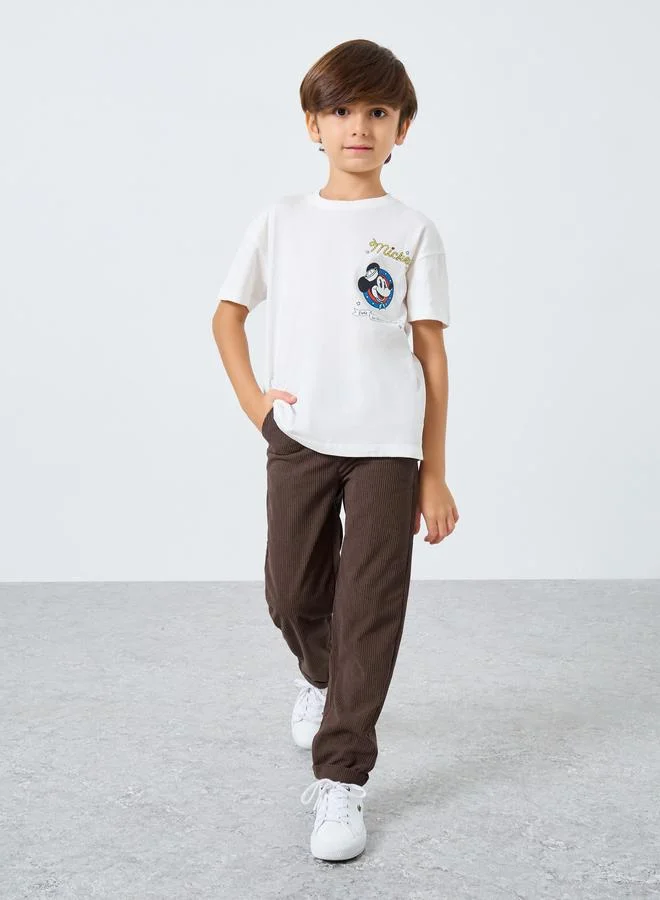 ستايلي بنطال كوردروي سادة