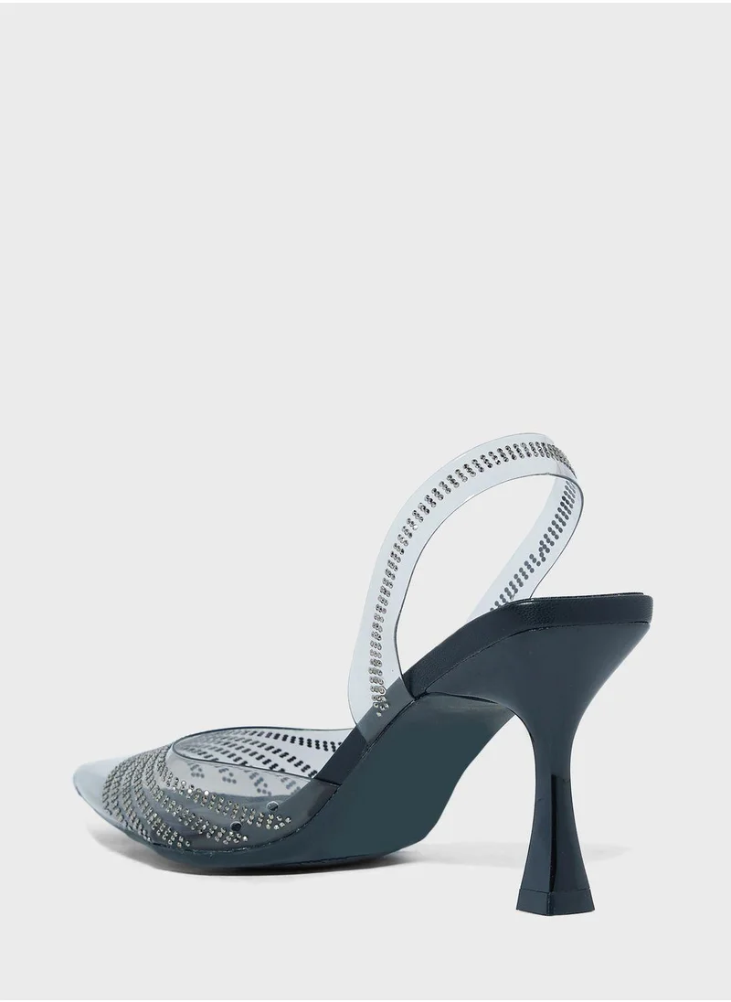 Vincci Pointed Toe Pumps