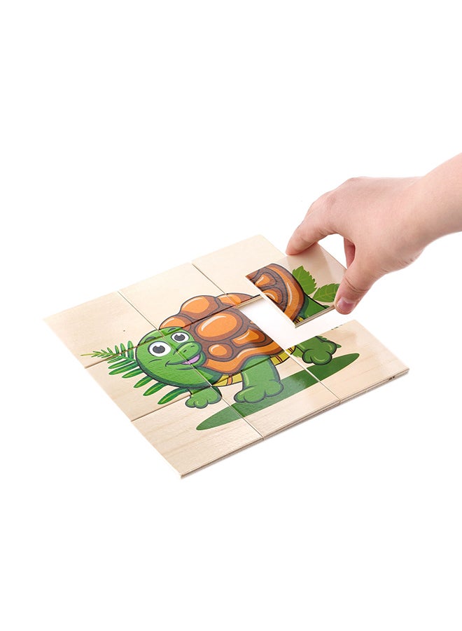 Animal Design Wooden Puzzle Set - Image 3