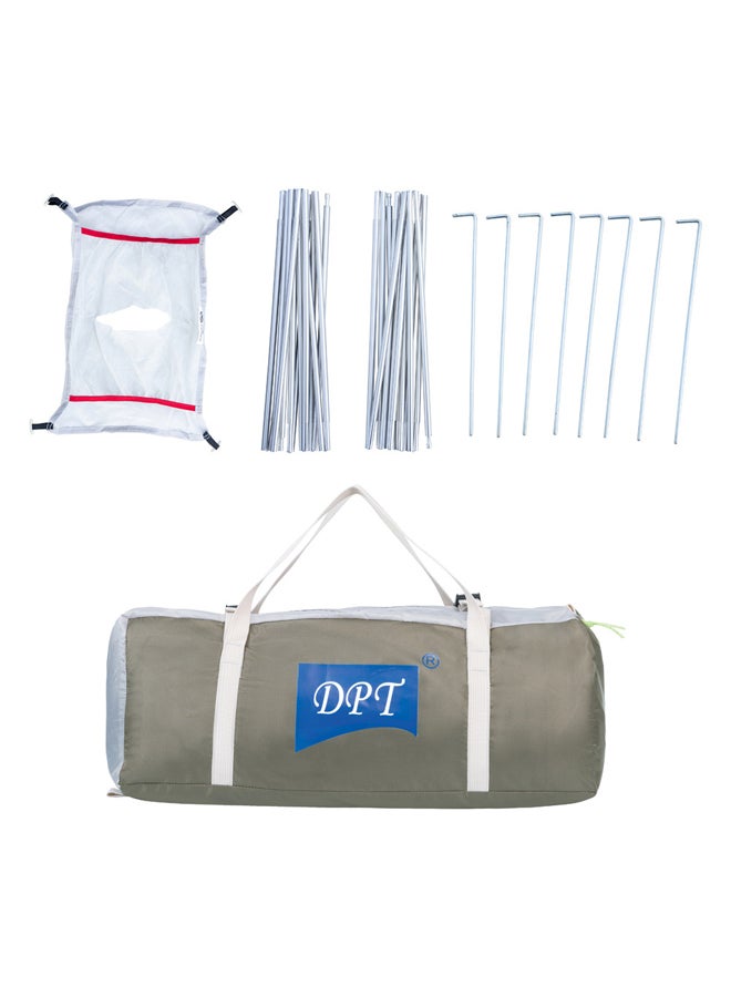 DPT خيمة تخييم، بيضاء، حجم 210*140*105 سم - Image 4