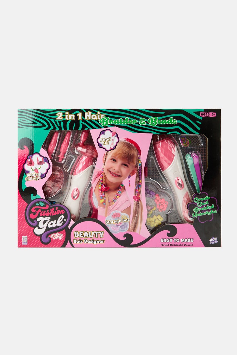New Boy مجموعة جدائل الشعر 2 في 1 من ماي فاشن جال مع خرز - Image 1