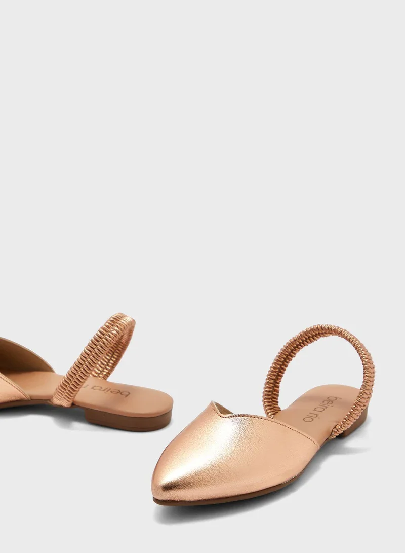 Beira Rio Low Heels Pump for Women – Elegant Office Heel Shoes & Classic Pumps for Girls