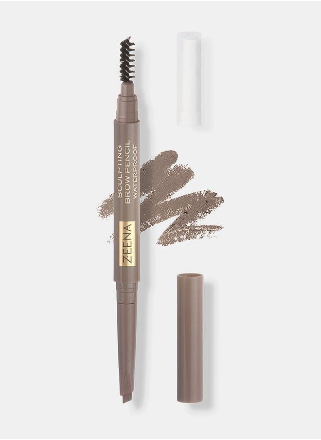 Zeena Sculpting Brow Pencil Waterproof 010  - Image 3