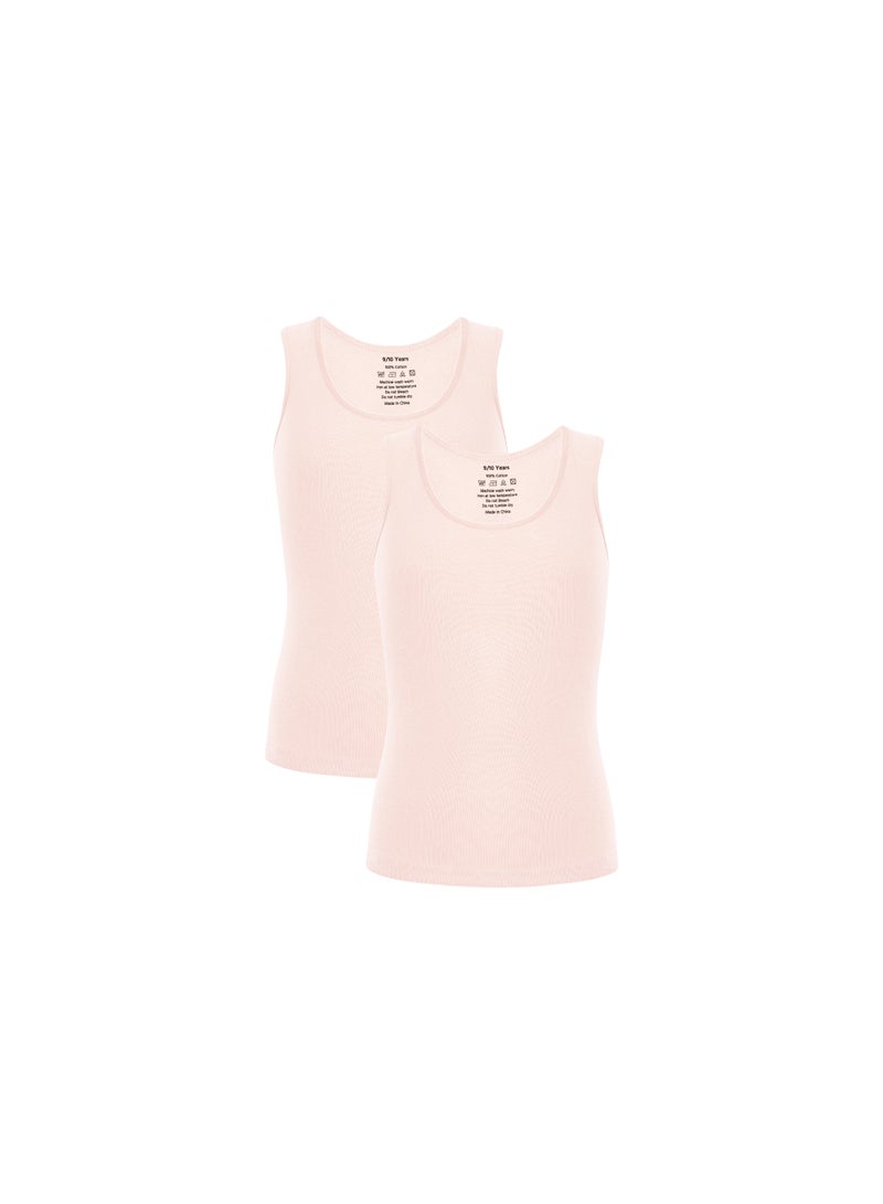 Mariposa Mariposa Girls Vest Color  2 Pack  - Image 1