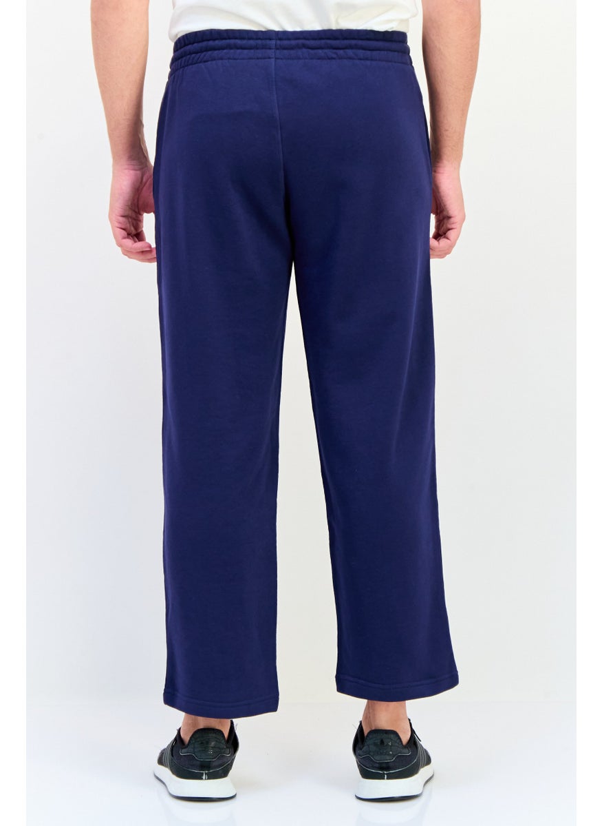 Reebok Men Sportswear Fit Embroidered Logo Outdoor Sweatpants, Navy  - Image 3