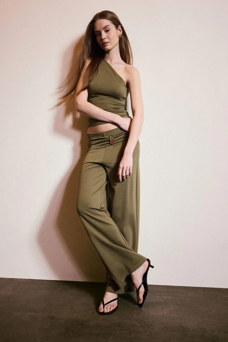 ديفاكتو Wide Leg Trousers