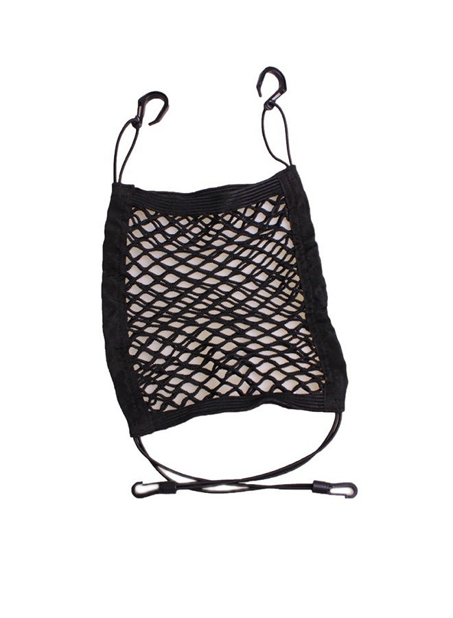 Car seat storage net bag, car protective barrier net, isolation storage net, backrest storage bag, car use - Image 1