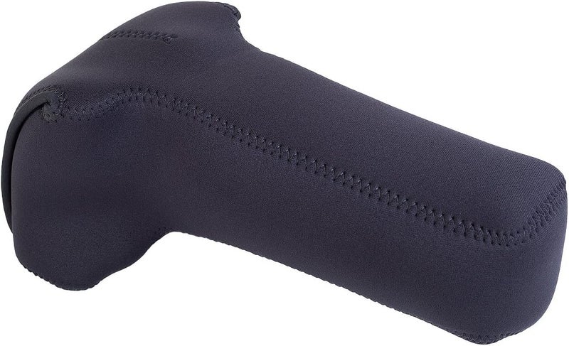 OP/TECH USA Soft Pouch â€“ Compact digital camera case, lightweight accessories pouch, sleek neoprene sleeve for DSLR, perfect for backpacks & travel â€“ durable protection in style D-PRO Tele| Black - Image 1