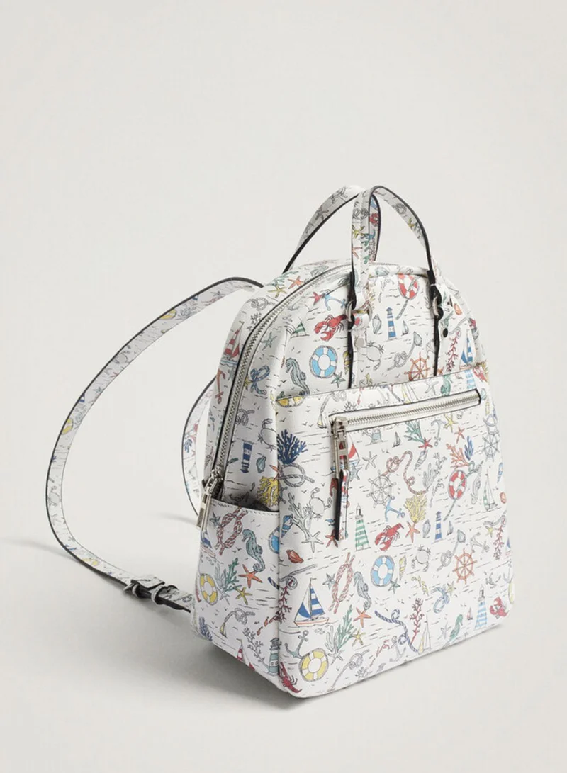 PARFOIS Printed Backpack