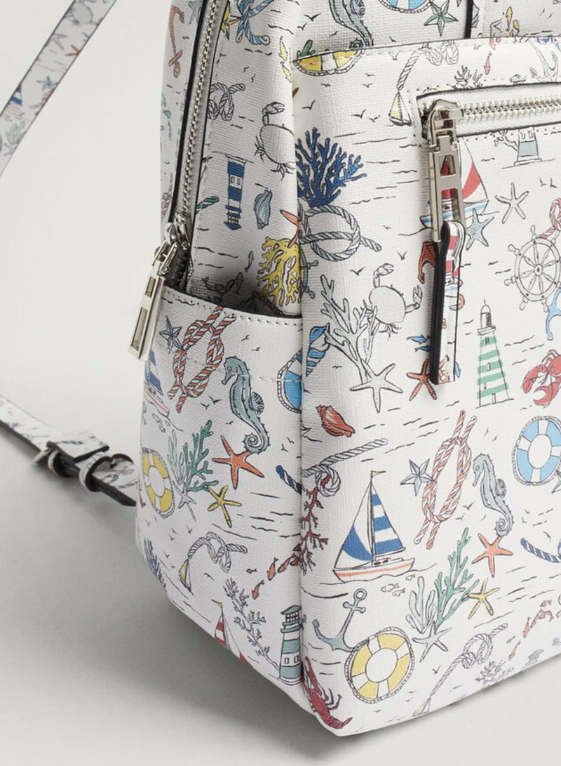 PARFOIS Printed Backpack