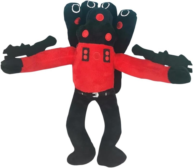 TechMax Solution Scary Toilet Titan Speakerman Plush Toy Fun and Whimsical Stuffed Figure Doll for Fans Gift,Soft Stuffed Animal Figure Doll for Adult and Kids - Image 1