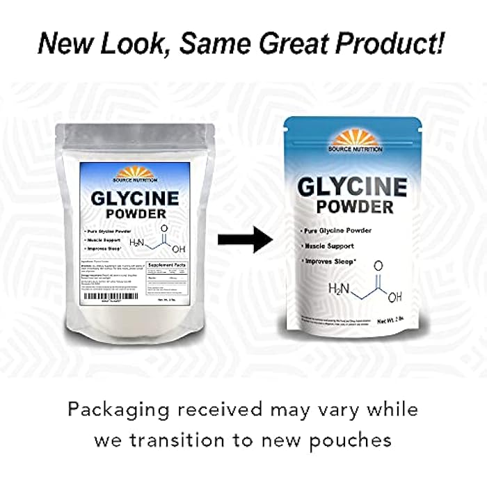 TradeKing Glycine Powder (2 lbs) - Promotes Restful Sleep, Muscle Energy and Strength, Memory and Cognition Support (Resealable Bag) - Image 2