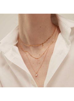 ORELIA LONDON 3-Row Necklace  - Image 2