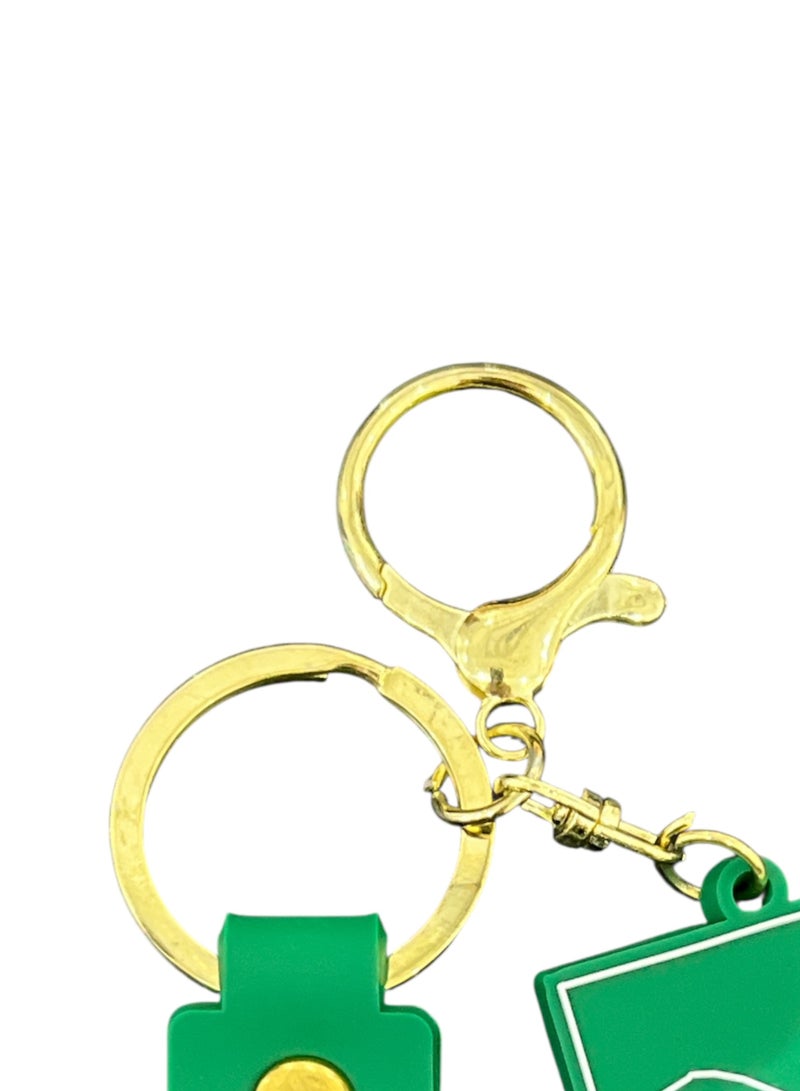 سعودي ميدالية مفاتيح للسيارة ومشبك حقيبة ناعم أنا أحب السعودية تذكار اليوم الوطني - Image 3