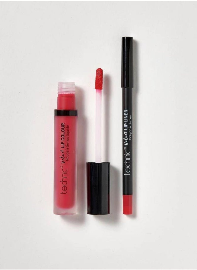 Technic Lip Kit Velvet Little Fuhsia  - Image 2