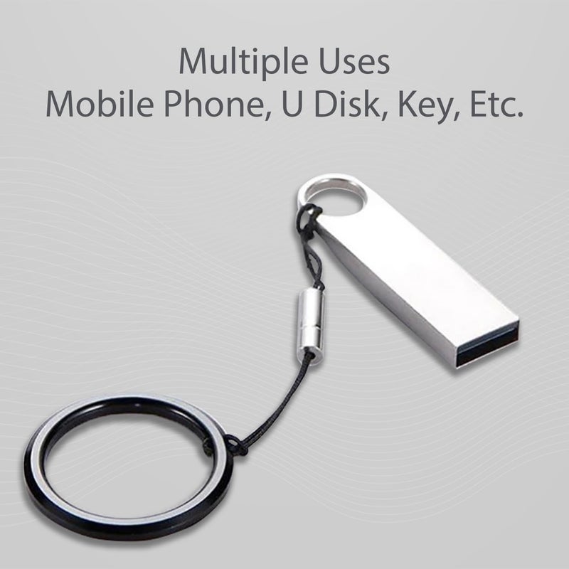 GadgetBite Multipurpose Nylon Lanyard Strap with Metal Ring Keychain – Versatile Cell Phone Case Holder for Phones, Keys, Cameras, IDs, and USB Drives - Image 3