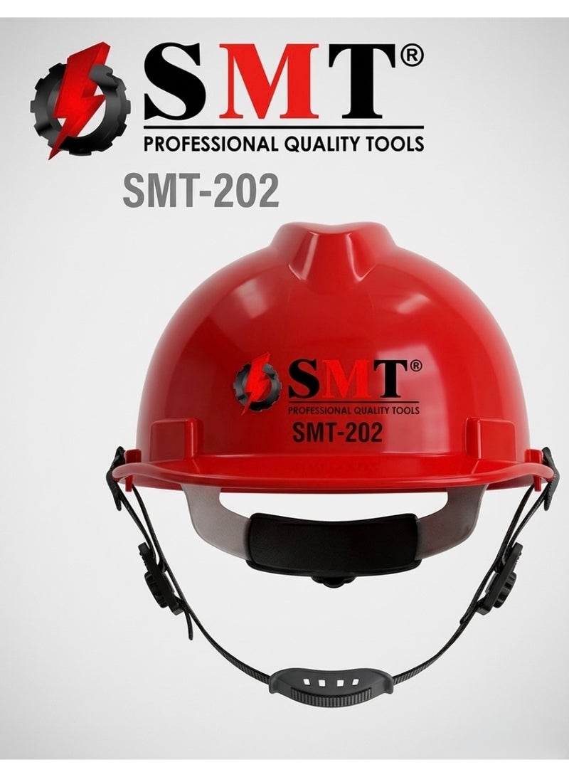 SMT SAFETY HELMET - SMT 202 - RED COLOUR - Image 3
