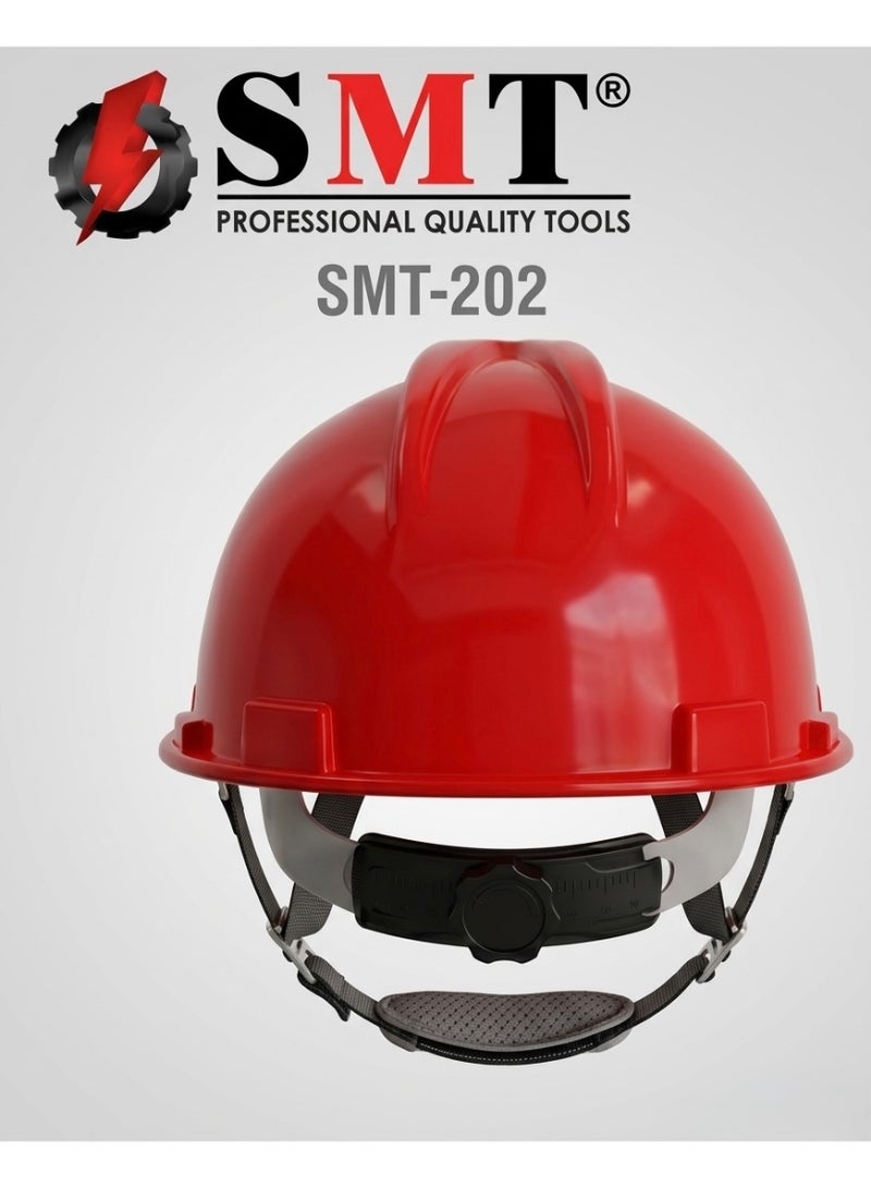 SMT SAFETY HELMET - SMT 202 - RED COLOUR - Image 4