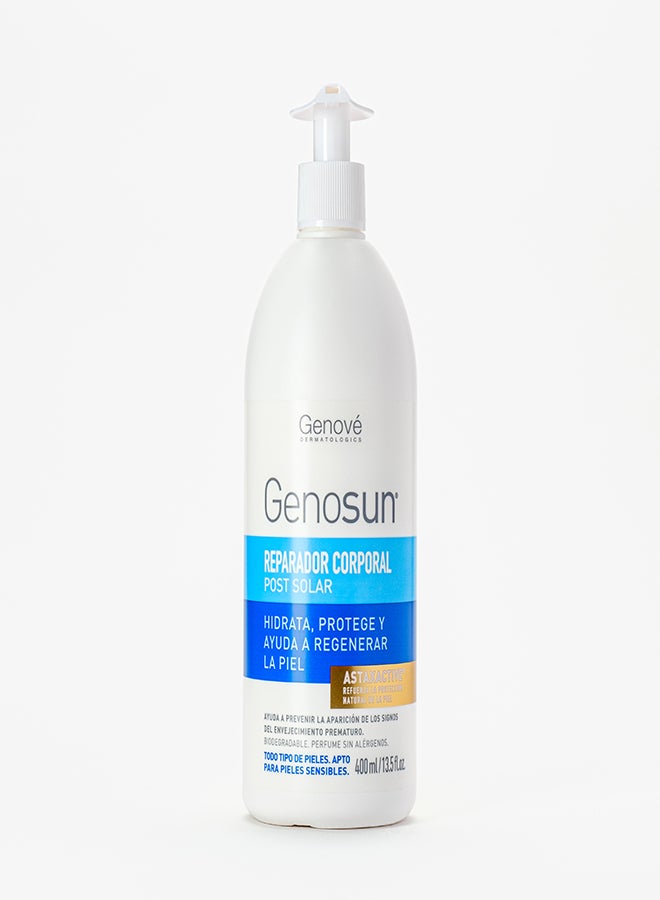 Genove Genové Genosun Crema Postsolar Reparador Corporal 400ml | After Sun Body Lotion with Astaxactive Antioxidants| Soothing Sunburn Relief Cream - Image 1