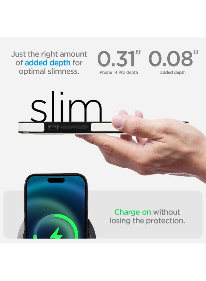 Zaboon Case For iPhone 13 Pro Max Retro Leather Invisible Stand MagSafe Phone Case - Image 5