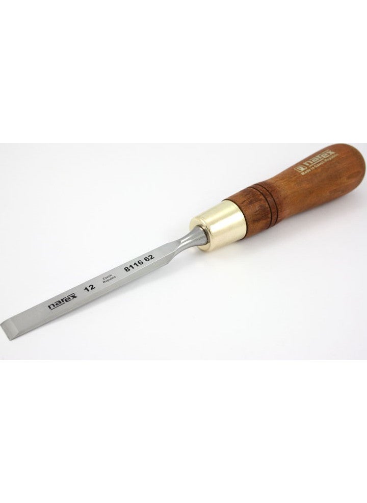 NAREX 811662 Premium Polished Carpenter's Flat Chisel 12 Mm  - Image 1