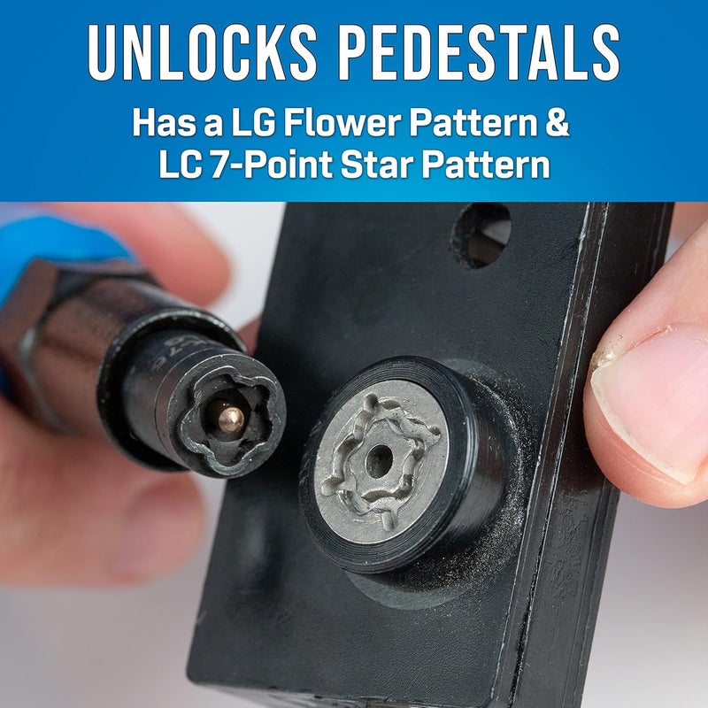Jonard Tools SSK-75 Slam Lock Star Key for LC & LG Patterns - Image 1