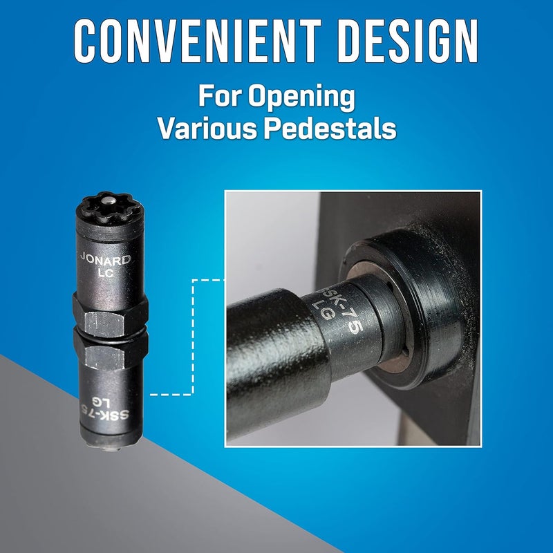 Jonard Tools SSK-75 Slam Lock Star Key for LC & LG Patterns - Image 3