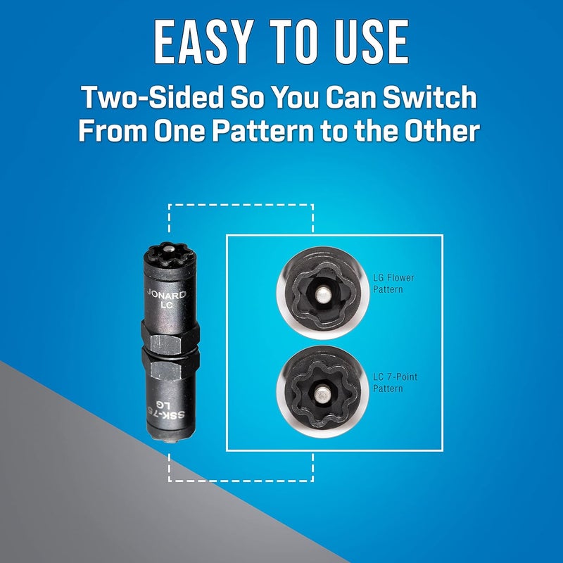 Jonard Tools SSK-75 Slam Lock Star Key for LC & LG Patterns - Image 2