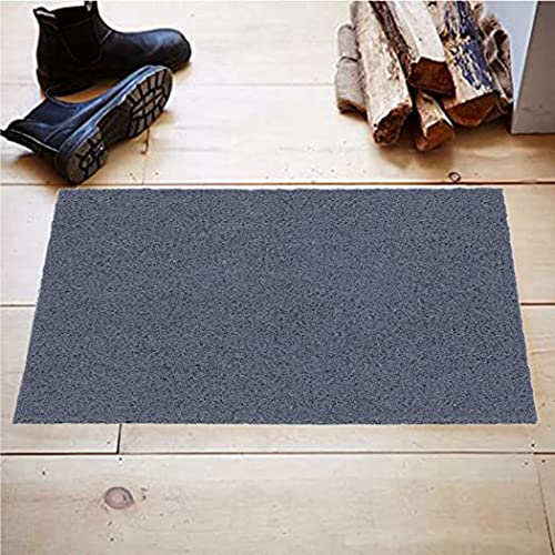 Purav Light Non-Slip Rectangular Kitchen Floor Rug Mats with Rubber Back Outdoor Entrance Mat for Balcony Home Dirt Trapper Foot Mat, 2x1 feet, Grey - Image 4