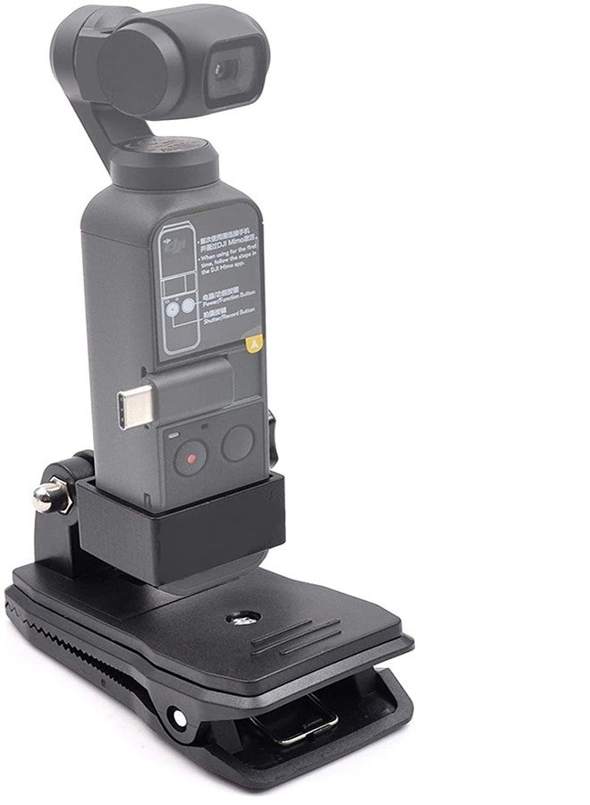 Action Pro 360° Rotation Pocket Backpack Mount Compatible with DJI OSMO Pocket - Image 1