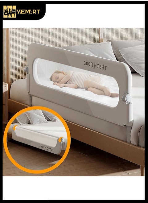 Toddler Bed Rails For Toddlers,Infant Bed Rail Guard,Portable Baby Toddler Bed Rails Guard Bumper, Toddler Travel Bed Guard,Safety Bed Rails For Toddlers Fence Protector Bed Rails For Queen Kin